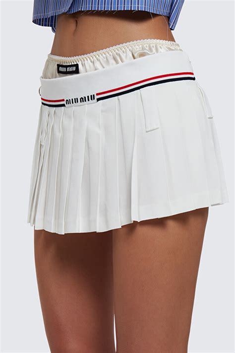 mini miu skirts